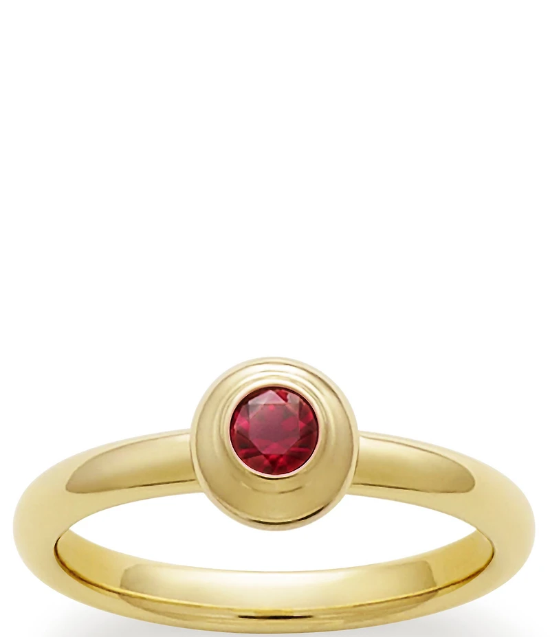 James Avery 14K Remembrance Birthstone Ring with Lab-Created Gem
