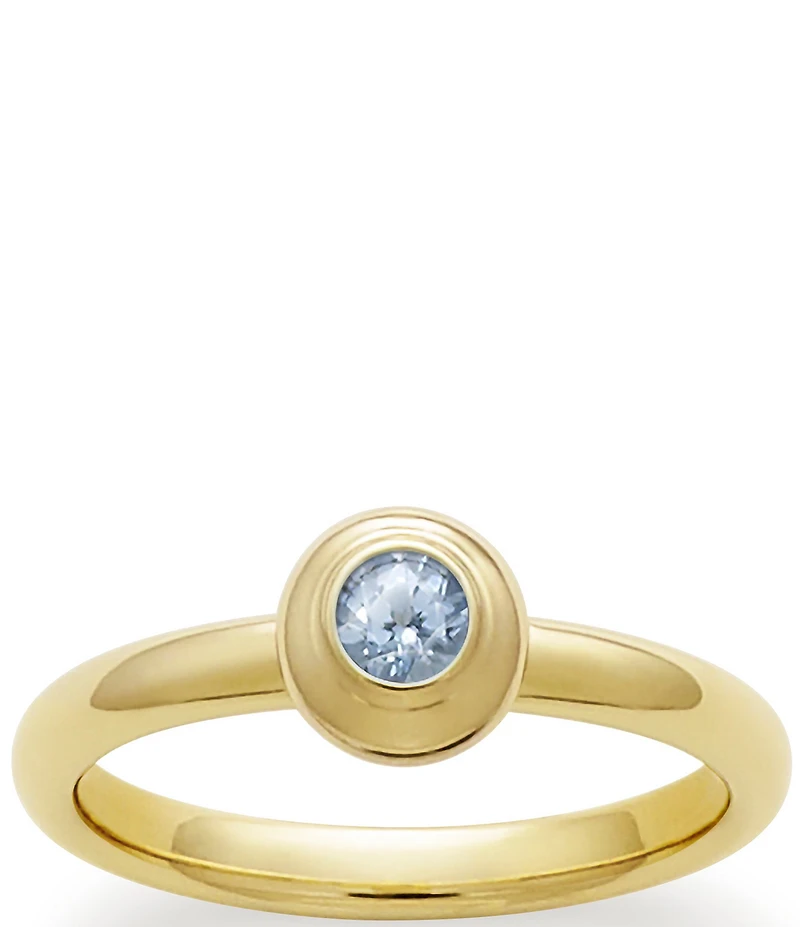 James Avery 14K Remembrance Birthstone Ring with Lab-Created Gem