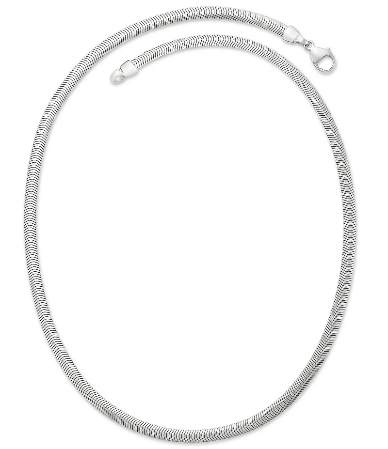 James Avery Rounded Herringbone Chain Necklace