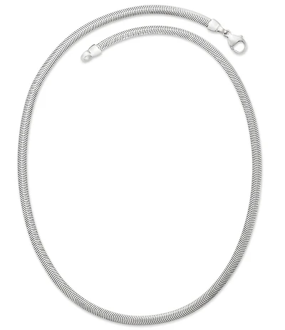 James Avery Rounded Herringbone Chain Necklace