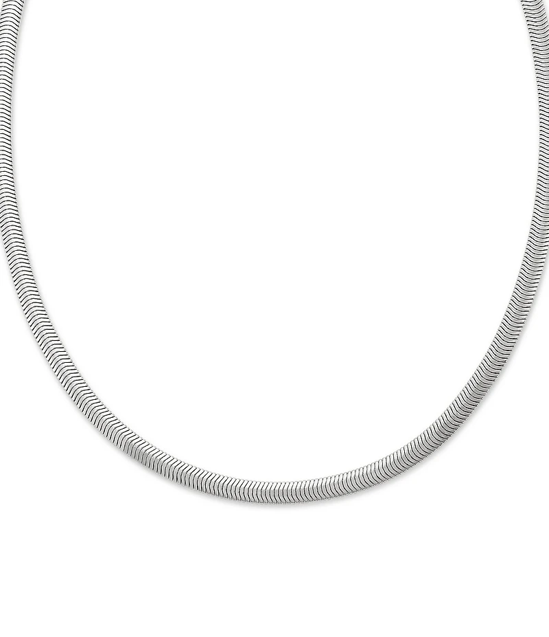 James Avery Rounded Herringbone Chain Necklace