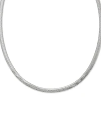 James Avery Rounded Herringbone Chain Necklace