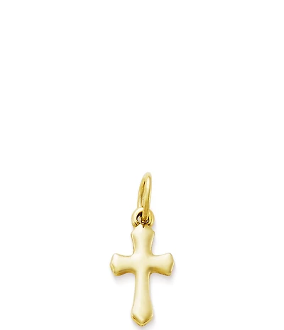James Avery Small Flared 14k Gold Cross Charm