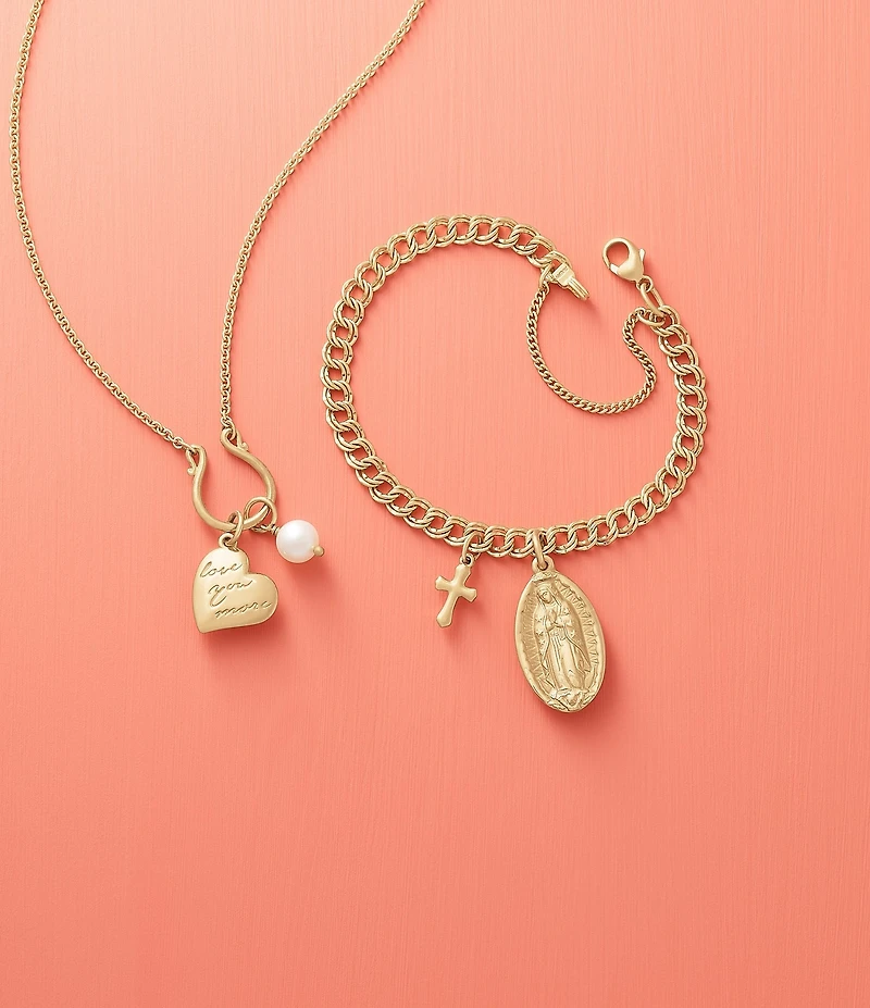 James Avery Small Flared 14k Gold Cross Charm