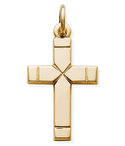 James Avery 14K Gold Plain Latin Cross Charm