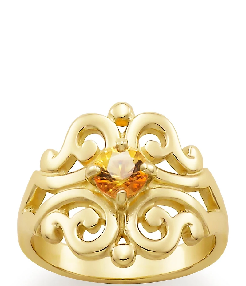 James Avery 14K Spanish Lace Birthstone Ring