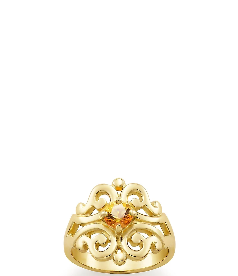 James Avery 14K Spanish Lace Birthstone Ring