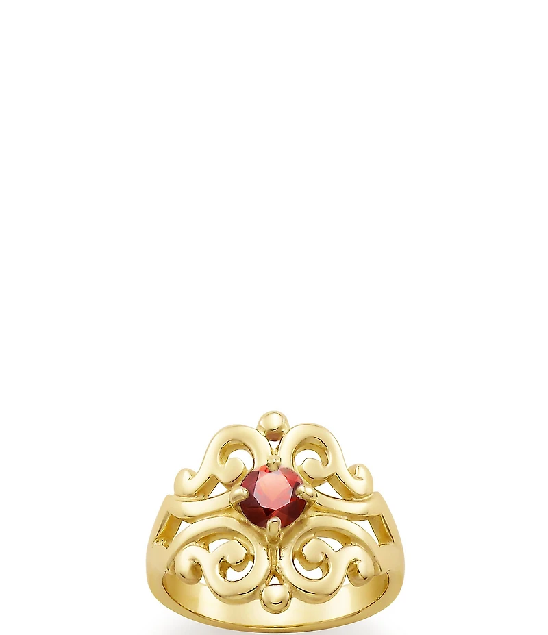 James Avery 14K Spanish Lace Birthstone Ring