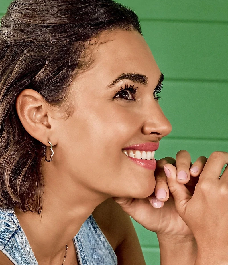 James Avery Squiggle Hoop Earrings