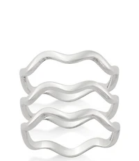 James Avery Squiggle Ring Set