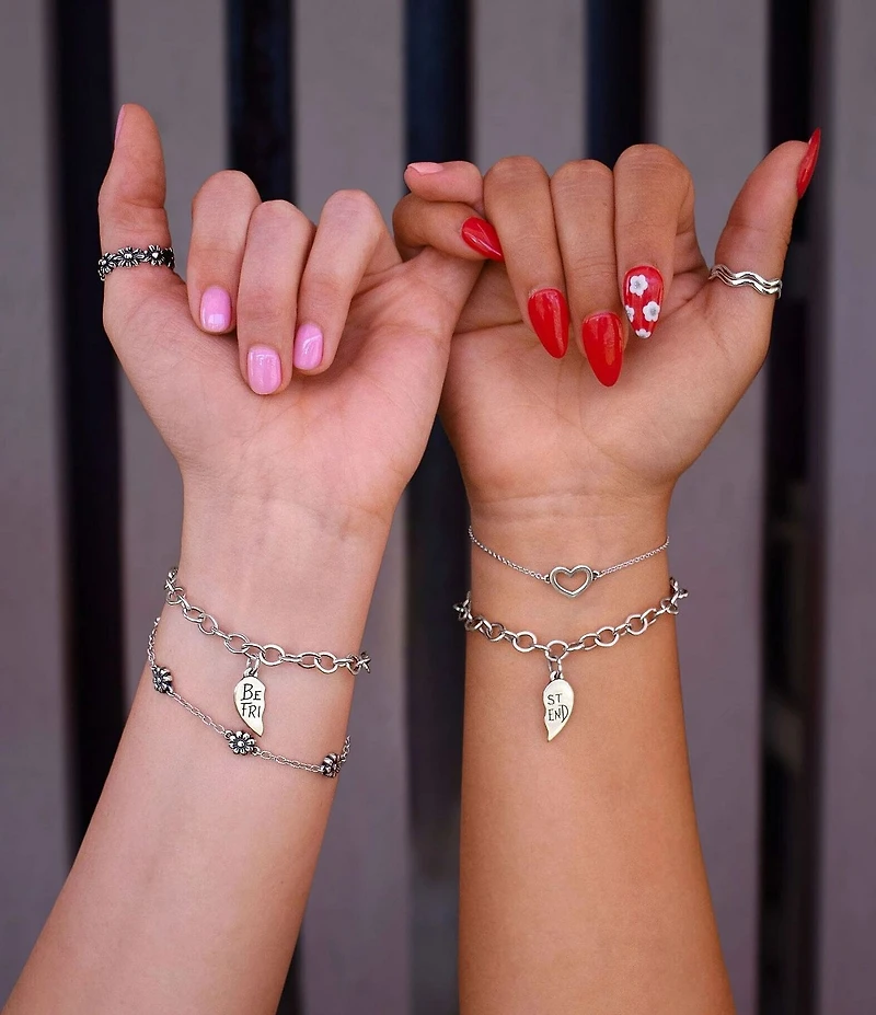 James Avery Squiggle Ring Set