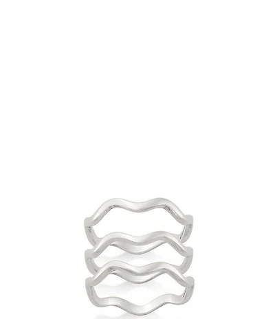 James Avery Squiggle Ring Set