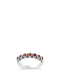 James Avery Stacker Ring with Gemstones