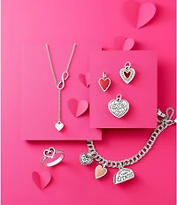 James Avery Sterling Silver Delicate Infinite Love Necklace
