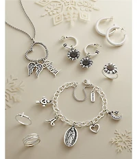 James Avery Sterling SIlver Delicate Forged Rings