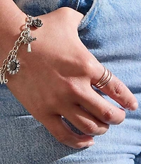 James Avery Sterling SIlver Delicate Forged Rings