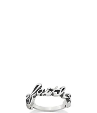 James Avery Sterling Silver Faith Ring