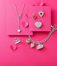 James Avery Sterling Silver Forever and Always Heart Ring