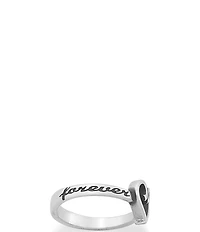 James Avery Sterling Silver Forever and Always Heart Ring