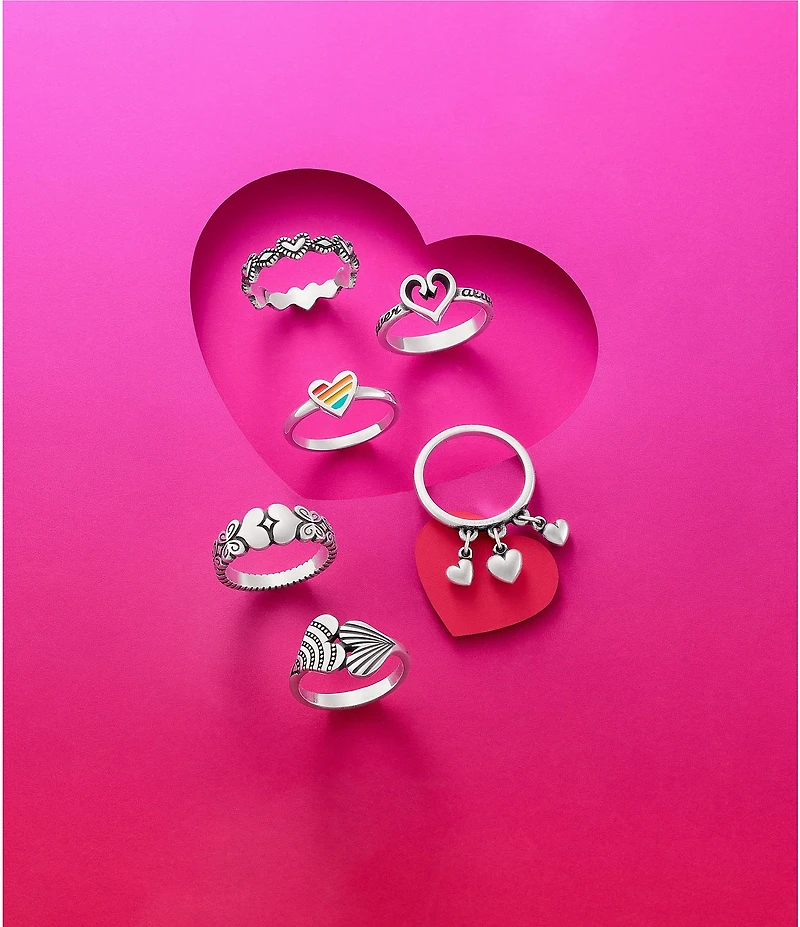 James Avery Sterling Silver Forever and Always Heart Ring