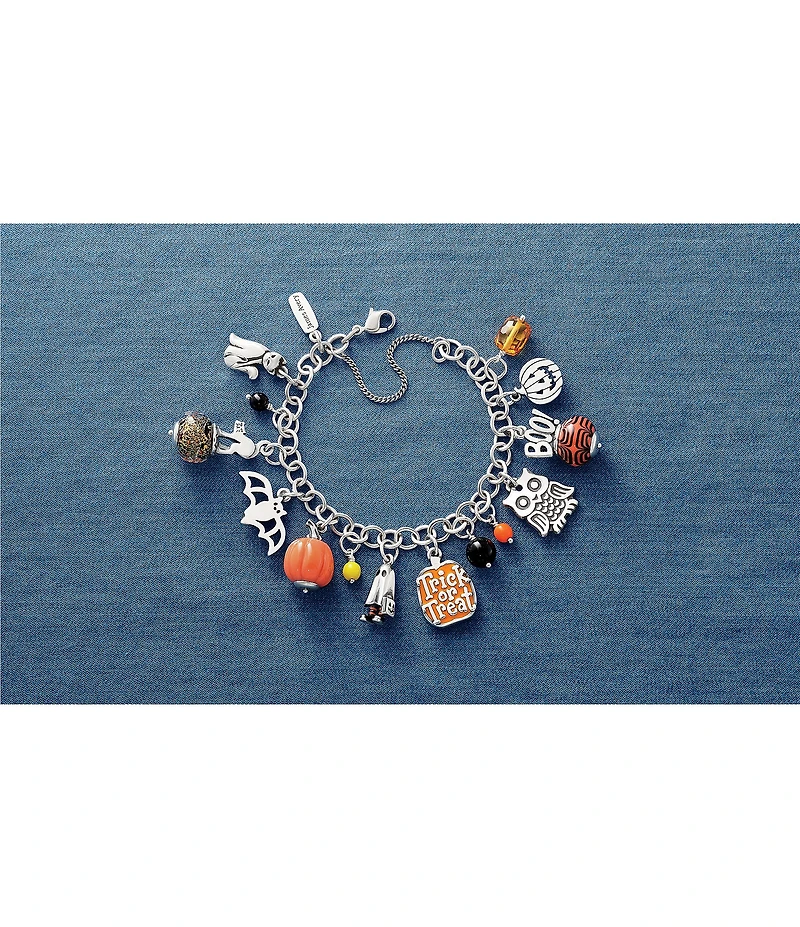 James Avery Sterling Silver Glass Bead Enhancer Charm
