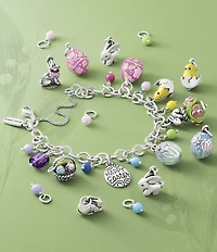 James Avery Sterling Silver Glass Bead Enhancer Charm