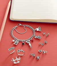 James Avery Sterling Silver Glass Bead Enhancer Charm