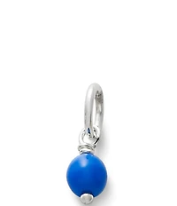 James Avery Sterling Silver Glass Bead Enhancer Charm