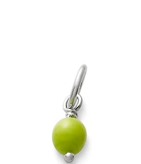 James Avery Sterling Silver Glass Bead Enhancer Charm