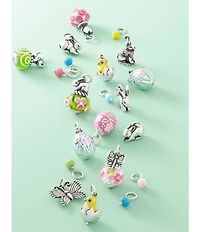 James Avery Sterling Silver Glass Bead Enhancer Charm