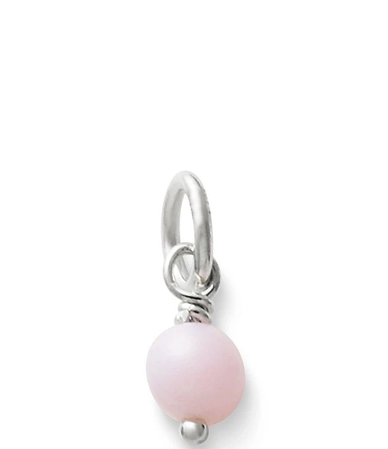James Avery Sterling Silver Glass Bead Enhancer Charm