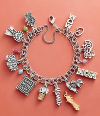 James Avery Sterling Silver Glass Bead Enhancer Charm