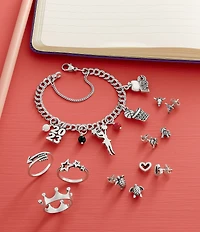 James Avery Sterling Silver Glass Bead Enhancer Charm