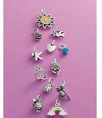 James Avery Sterling Silver Glass Bead Enhancer Charm