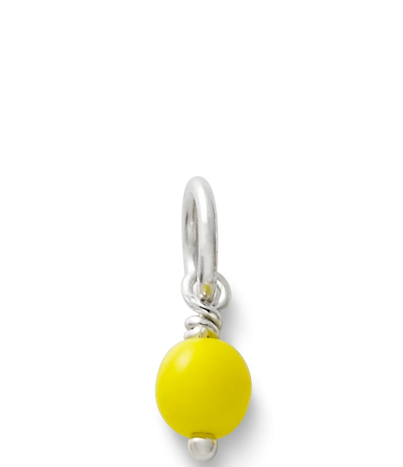James Avery Sterling Silver Glass Bead Enhancer Charm