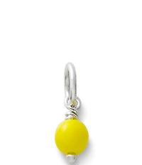James Avery Sterling Silver Glass Bead Enhancer Charm