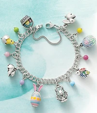 James Avery Sterling Silver Glass Bead Enhancer Charm