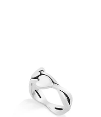 James Avery Sterling Silver Hearts Entwined Band Ring