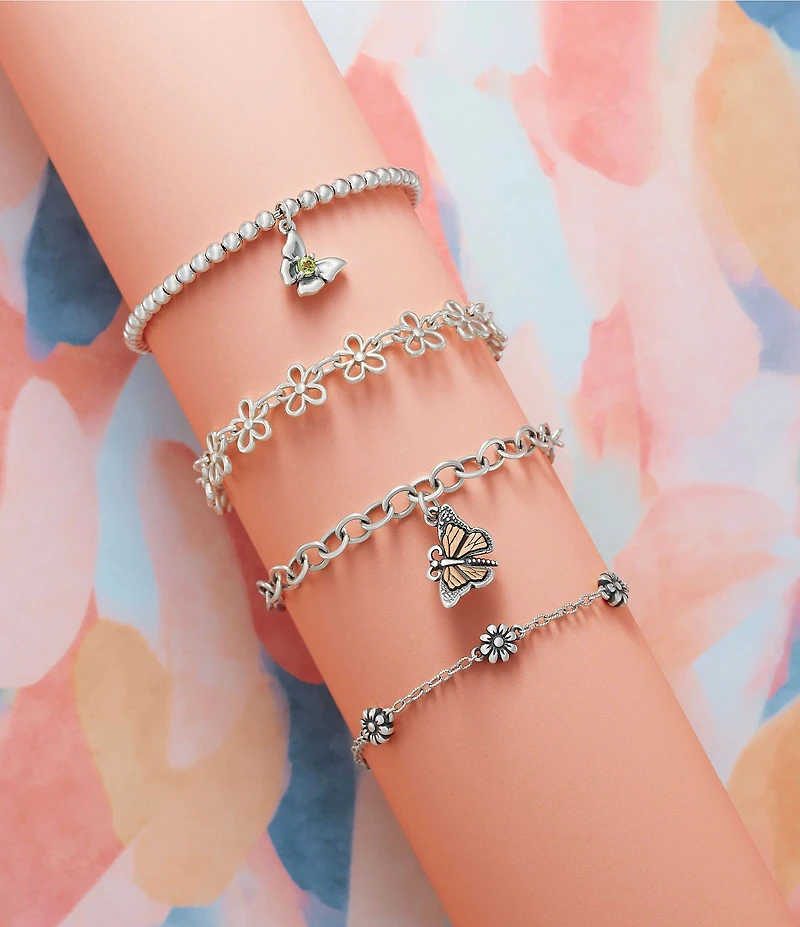 James Avery Sterling Silver Monarch Butterfly Charm