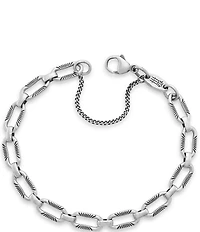 James Avery Sterling Silver Ornate Links Charm Bracelet