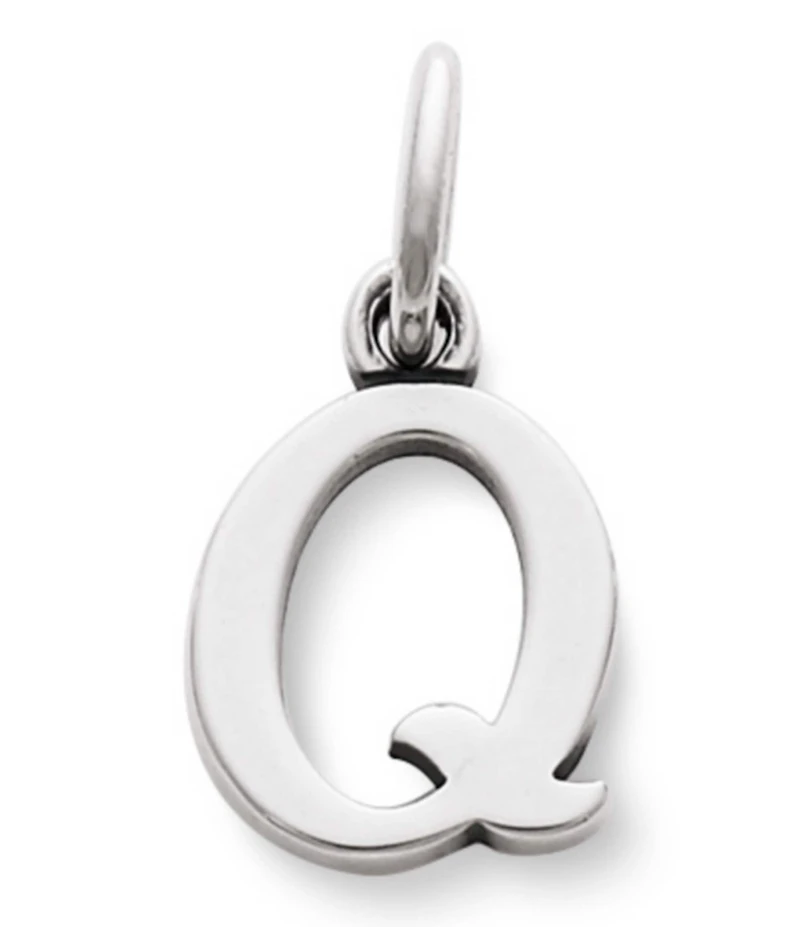 James Avery Sterling Silver Script Initial Bracelet or Necklace Charm