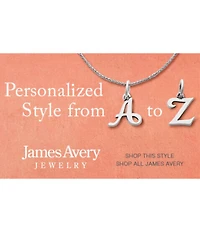 James Avery Sterling Silver Script Initial Bracelet or Necklace Charm