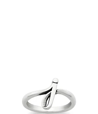 James Avery Sterling Silver Script Initial Ring