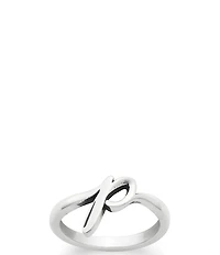 James Avery Sterling Silver Script Initial Ring