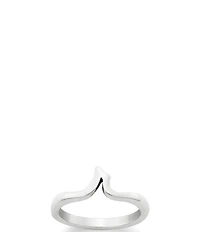 James Avery Sterling Silver Script Initial Ring