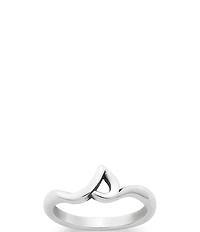 James Avery Sterling Silver Script Initial Ring