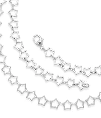 James Avery Sterling Silver Star Chain Necklace