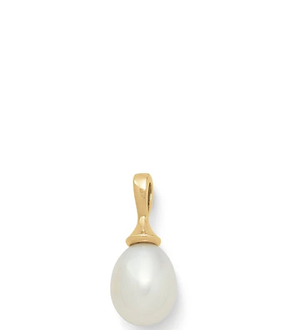James Avery Teardrop Cultured Pearl Charm