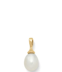 James Avery Teardrop Cultured Pearl Charm