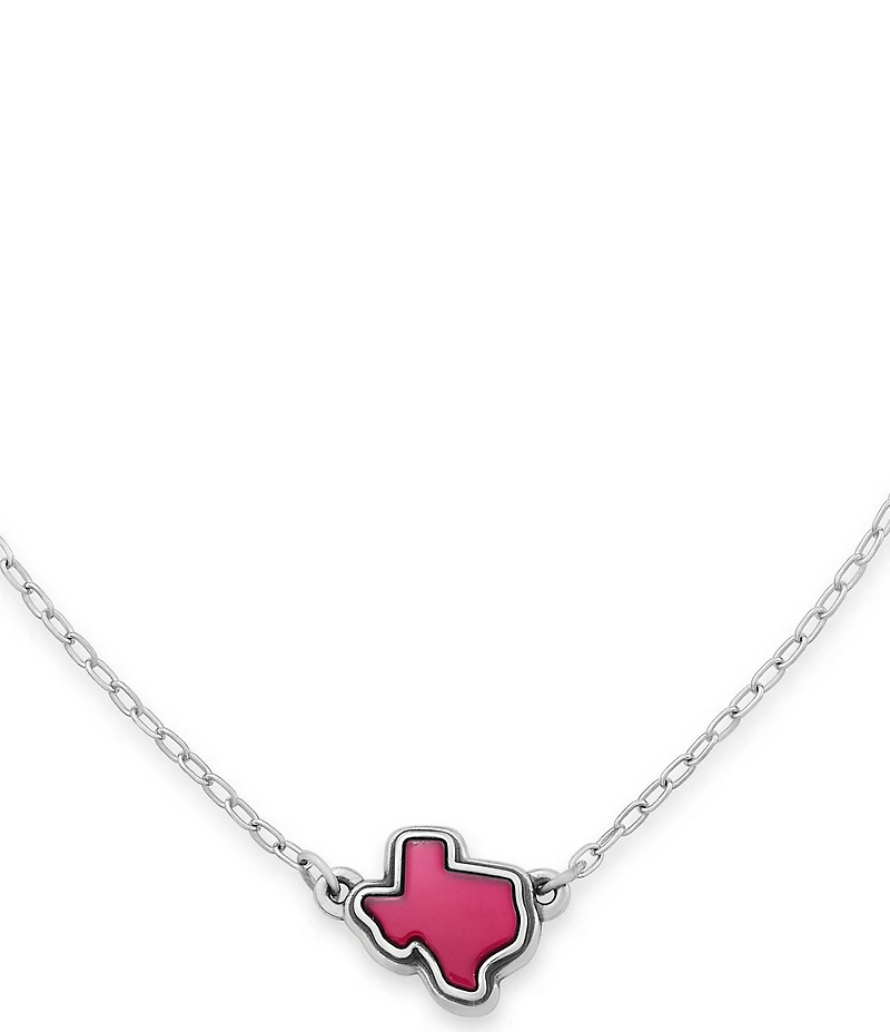 James Avery Sterling Silver Texas Doublet Necklace